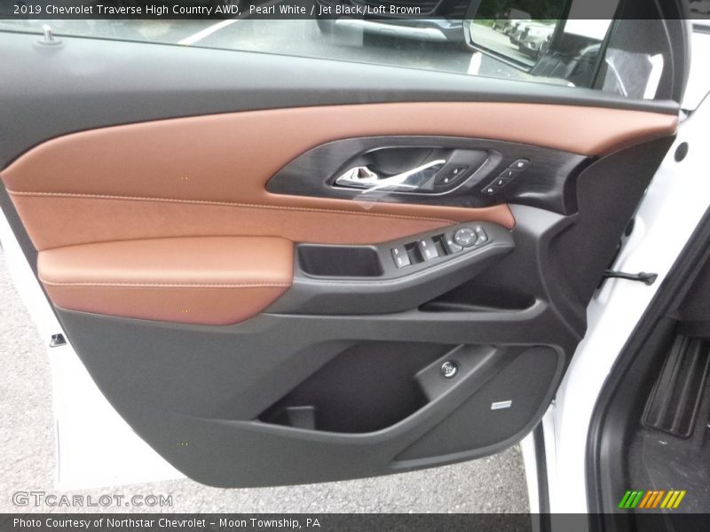 Door Panel of 2019 Traverse High Country AWD