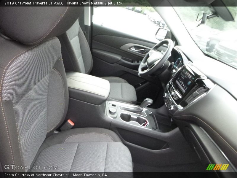 Havana Brown Metallic / Jet Black 2019 Chevrolet Traverse LT AWD