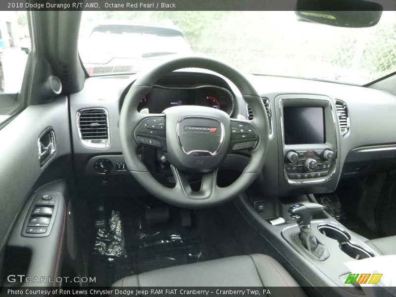 Octane Red Pearl / Black 2018 Dodge Durango R/T AWD