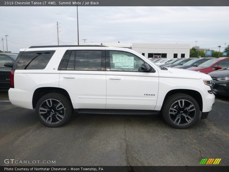 Summit White / Jet Black 2019 Chevrolet Tahoe LT 4WD