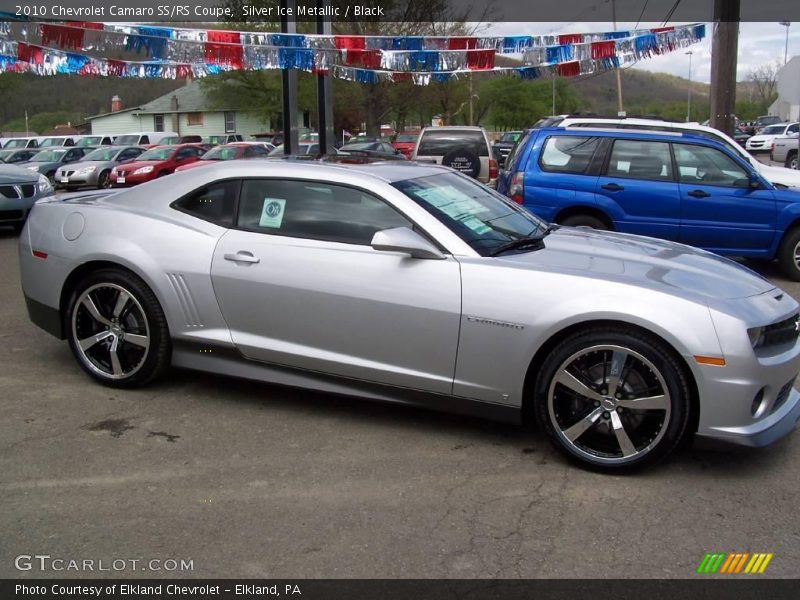 Silver Ice Metallic / Black 2010 Chevrolet Camaro SS/RS Coupe