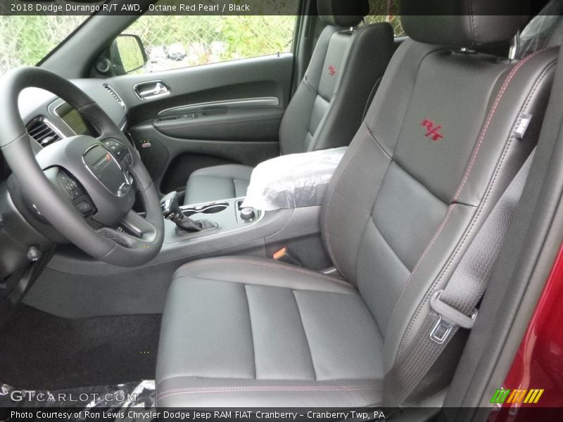 Octane Red Pearl / Black 2018 Dodge Durango R/T AWD