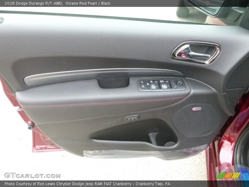 Octane Red Pearl / Black 2018 Dodge Durango R/T AWD