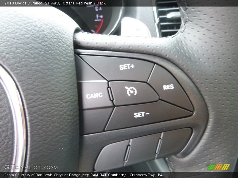 Octane Red Pearl / Black 2018 Dodge Durango R/T AWD