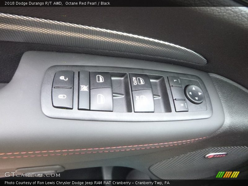 Octane Red Pearl / Black 2018 Dodge Durango R/T AWD