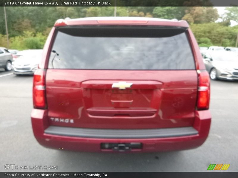 Siren Red Tintcoat / Jet Black 2019 Chevrolet Tahoe LS 4WD