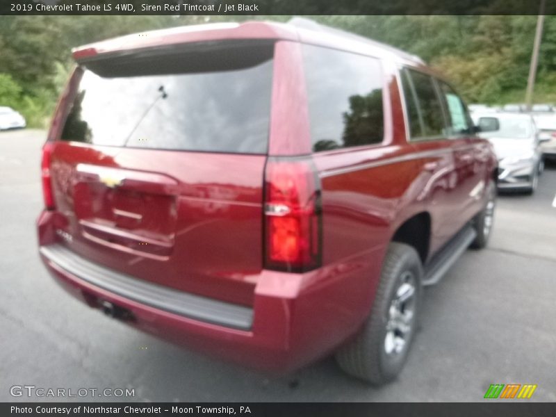 Siren Red Tintcoat / Jet Black 2019 Chevrolet Tahoe LS 4WD