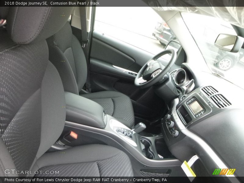 Contusion Blue Pearl / Black 2018 Dodge Journey SE
