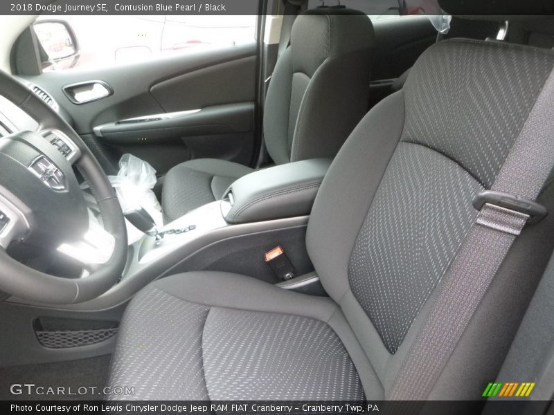 Contusion Blue Pearl / Black 2018 Dodge Journey SE
