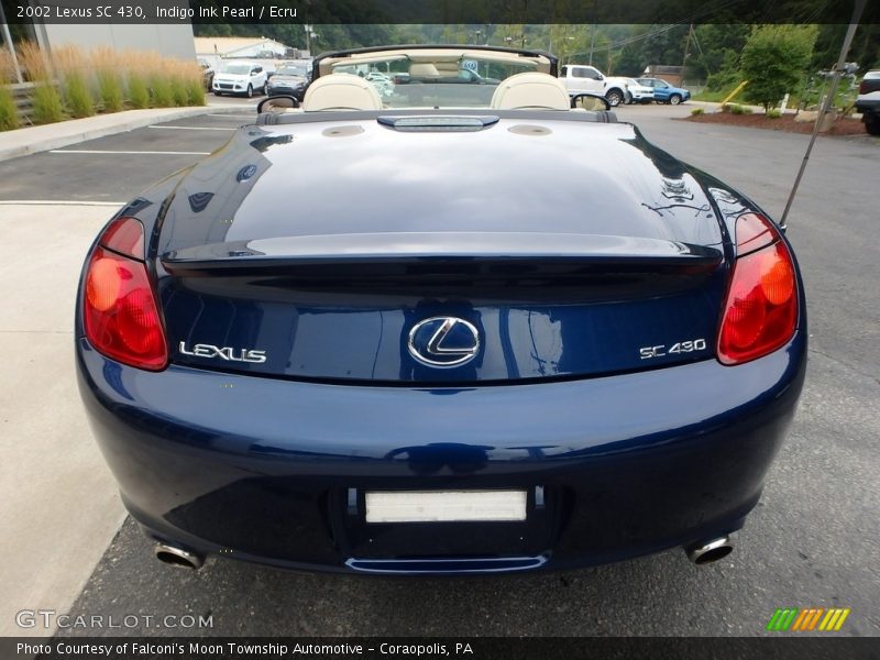 Indigo Ink Pearl / Ecru 2002 Lexus SC 430