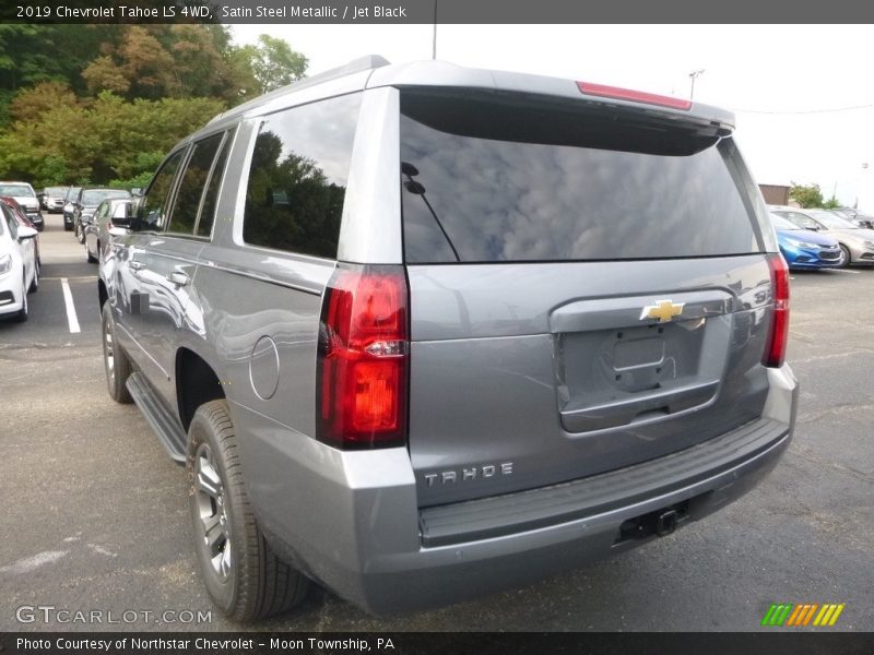 Satin Steel Metallic / Jet Black 2019 Chevrolet Tahoe LS 4WD