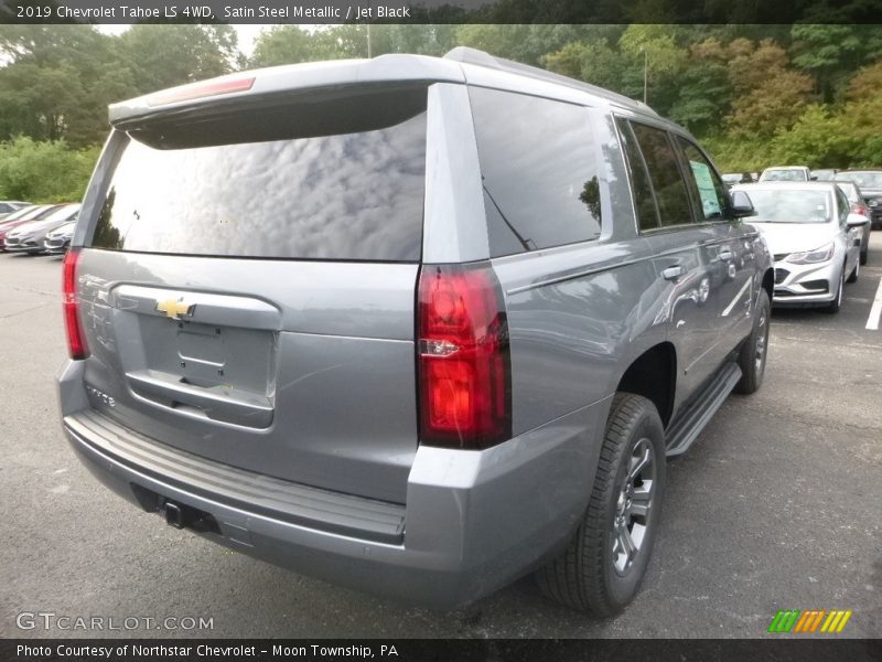 Satin Steel Metallic / Jet Black 2019 Chevrolet Tahoe LS 4WD