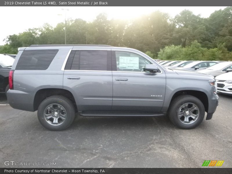 Satin Steel Metallic / Jet Black 2019 Chevrolet Tahoe LS 4WD