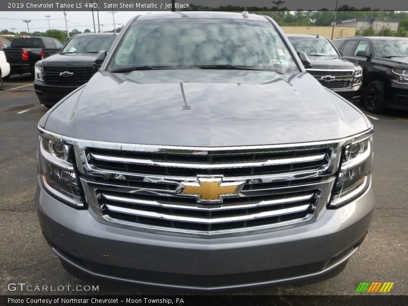 Satin Steel Metallic / Jet Black 2019 Chevrolet Tahoe LS 4WD