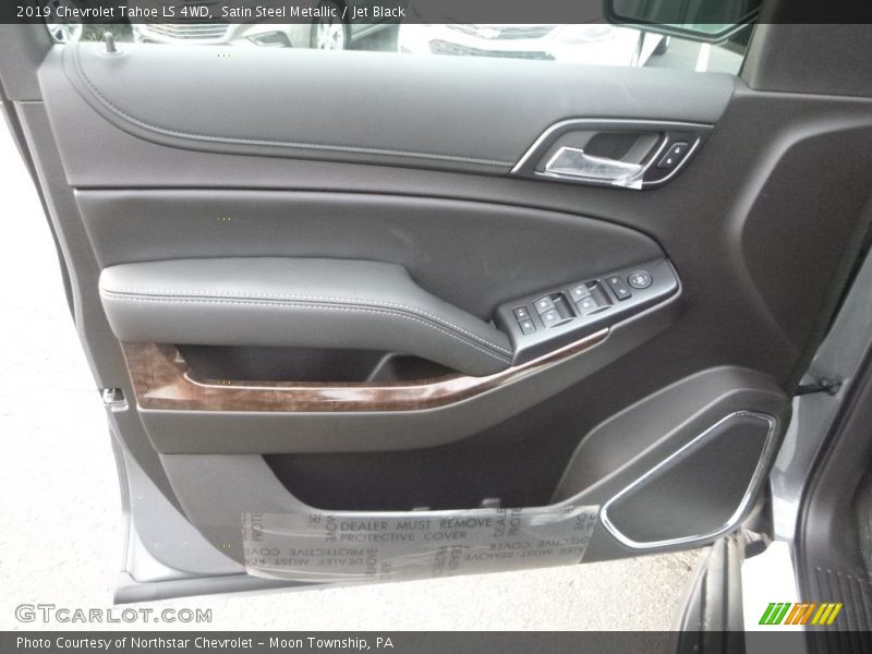 Satin Steel Metallic / Jet Black 2019 Chevrolet Tahoe LS 4WD
