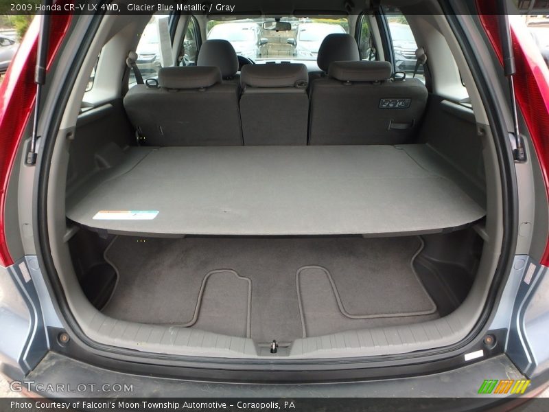 Glacier Blue Metallic / Gray 2009 Honda CR-V LX 4WD