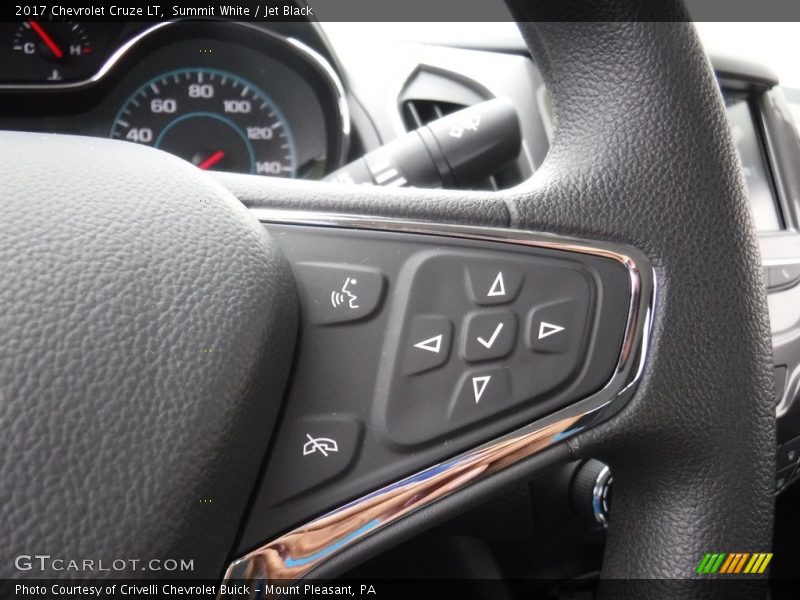 Summit White / Jet Black 2017 Chevrolet Cruze LT