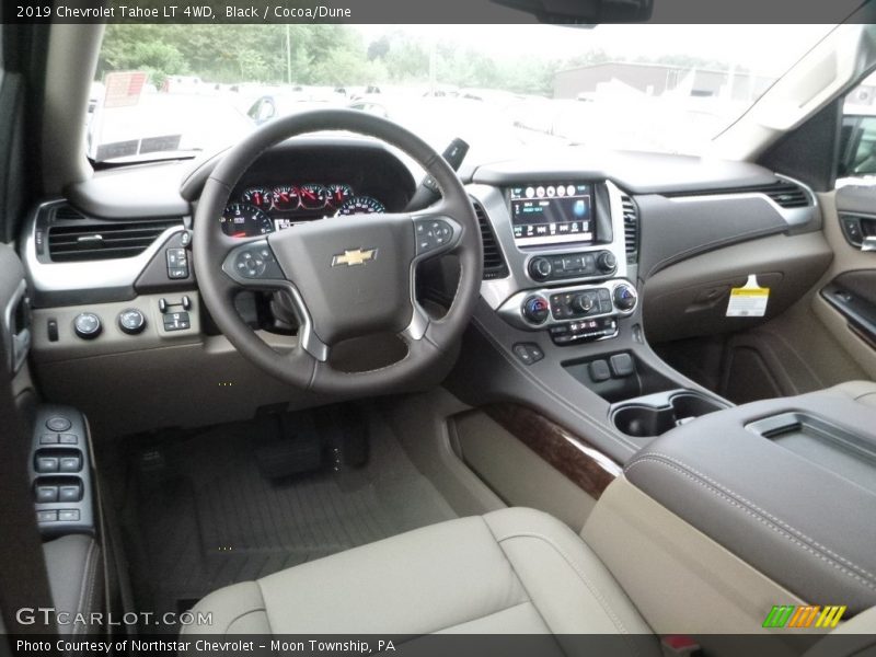 Black / Cocoa/Dune 2019 Chevrolet Tahoe LT 4WD