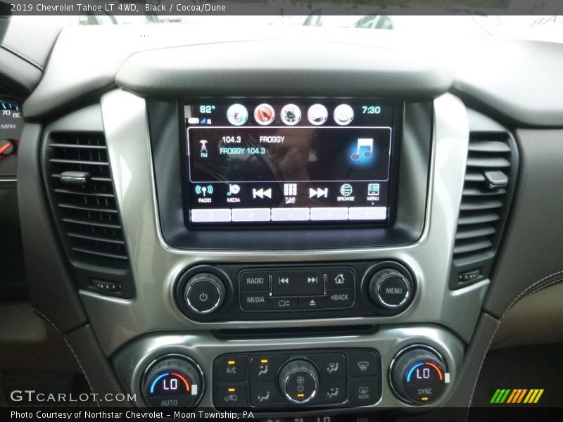 Black / Cocoa/Dune 2019 Chevrolet Tahoe LT 4WD