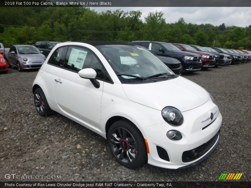 Front 3/4 View of 2018 500 Pop Cabrio