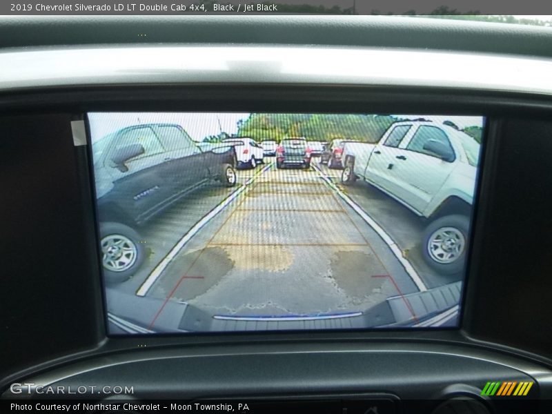 Black / Jet Black 2019 Chevrolet Silverado LD LT Double Cab 4x4