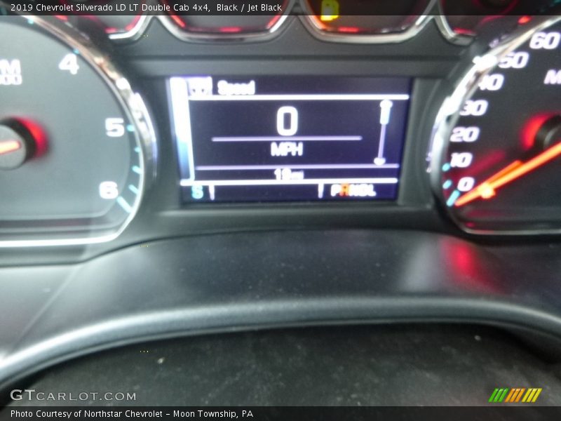 Black / Jet Black 2019 Chevrolet Silverado LD LT Double Cab 4x4