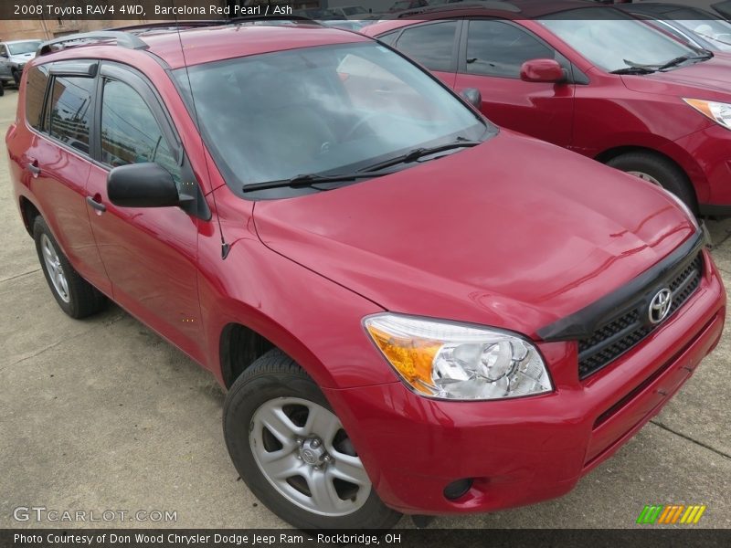 Barcelona Red Pearl / Ash 2008 Toyota RAV4 4WD