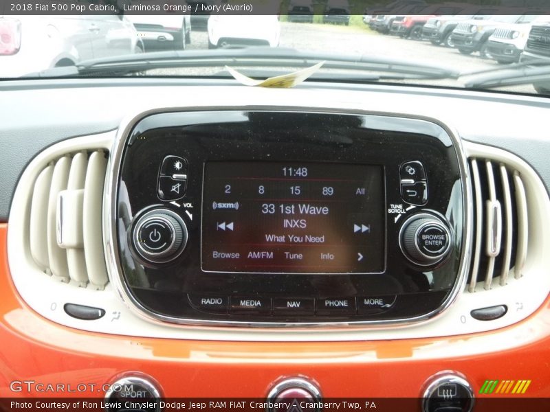 Controls of 2018 500 Pop Cabrio