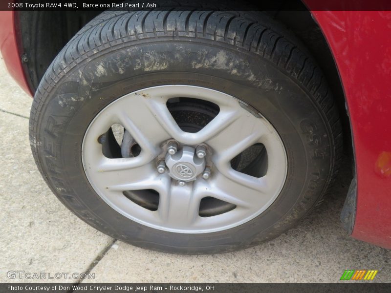 Barcelona Red Pearl / Ash 2008 Toyota RAV4 4WD