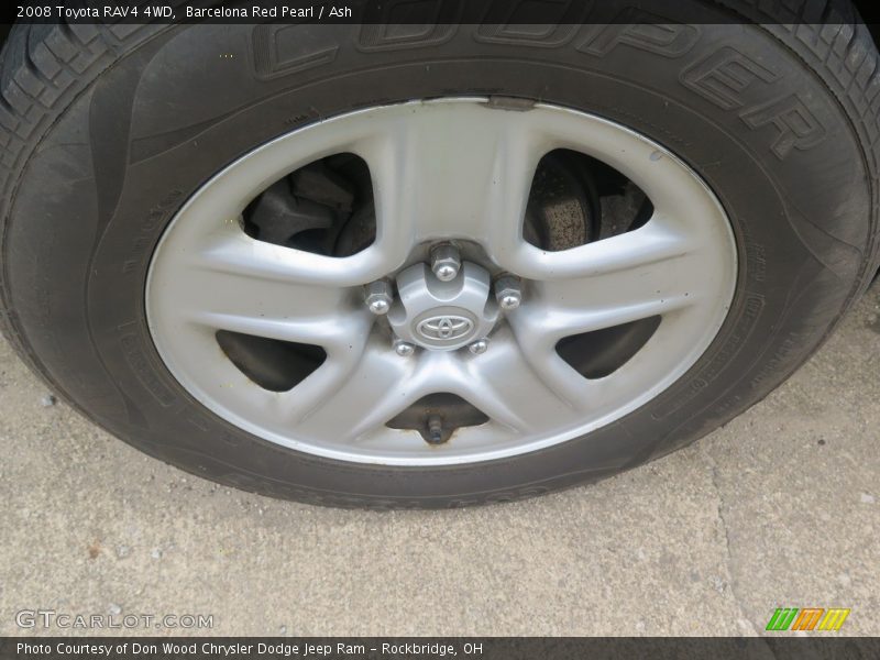 Barcelona Red Pearl / Ash 2008 Toyota RAV4 4WD