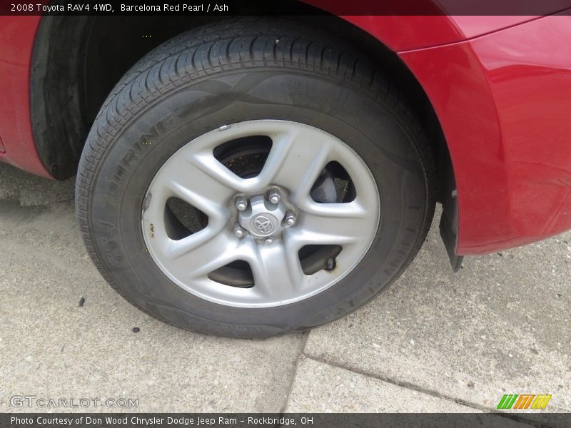 Barcelona Red Pearl / Ash 2008 Toyota RAV4 4WD