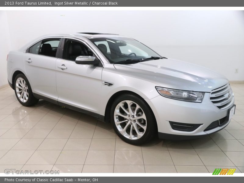Ingot Silver Metallic / Charcoal Black 2013 Ford Taurus Limited