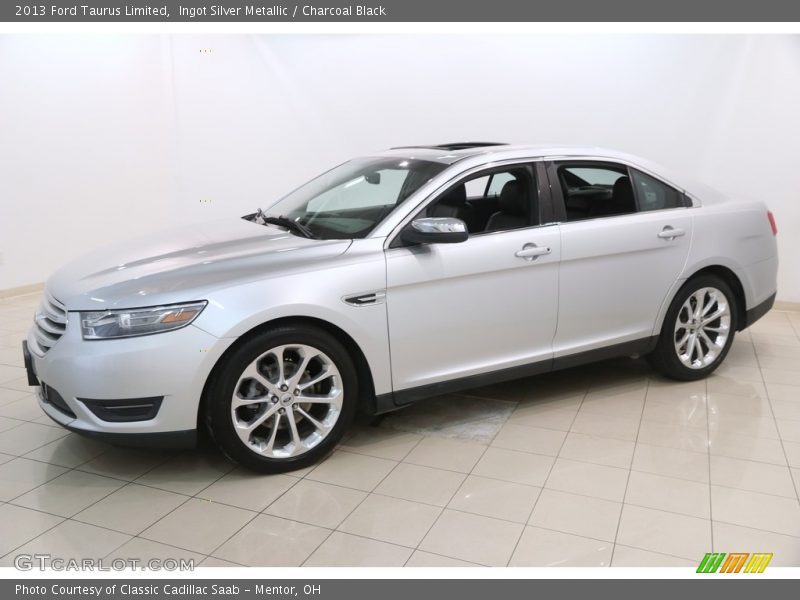 Ingot Silver Metallic / Charcoal Black 2013 Ford Taurus Limited