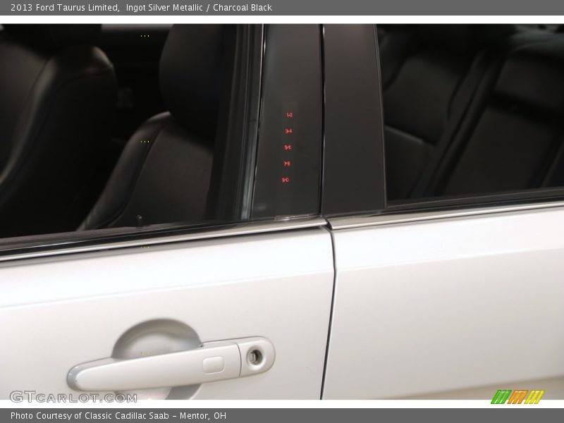 Ingot Silver Metallic / Charcoal Black 2013 Ford Taurus Limited