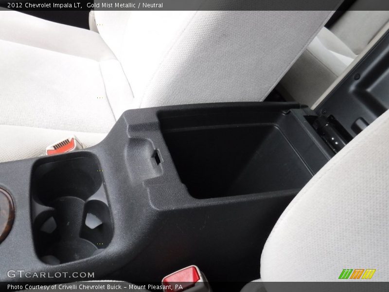 Gold Mist Metallic / Neutral 2012 Chevrolet Impala LT