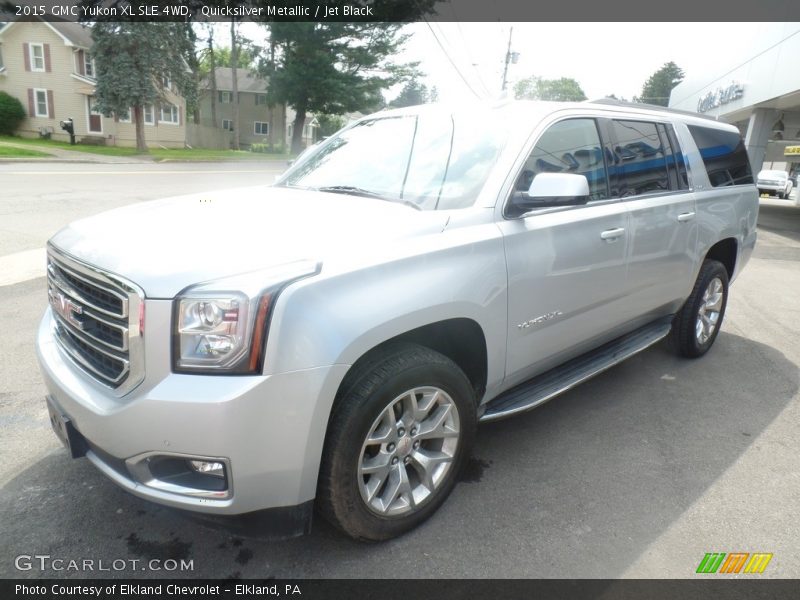 Quicksilver Metallic / Jet Black 2015 GMC Yukon XL SLE 4WD