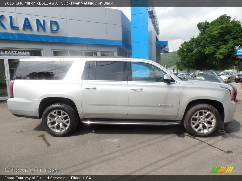 Quicksilver Metallic / Jet Black 2015 GMC Yukon XL SLE 4WD