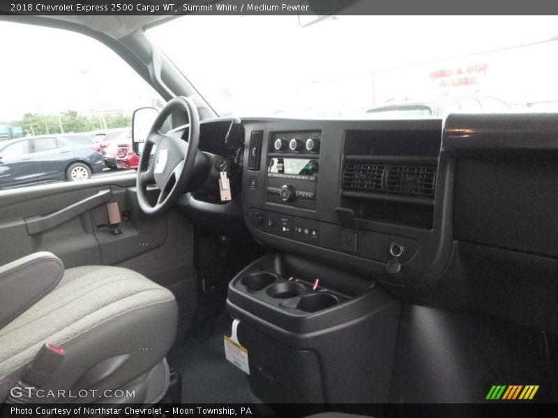 Summit White / Medium Pewter 2018 Chevrolet Express 2500 Cargo WT