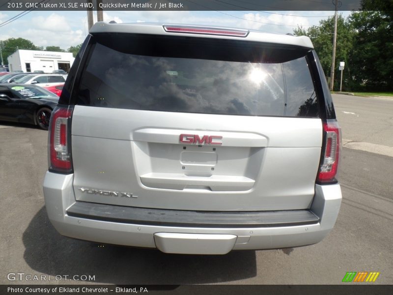 Quicksilver Metallic / Jet Black 2015 GMC Yukon XL SLE 4WD