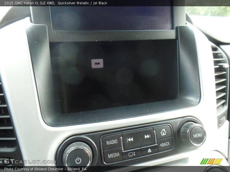Quicksilver Metallic / Jet Black 2015 GMC Yukon XL SLE 4WD