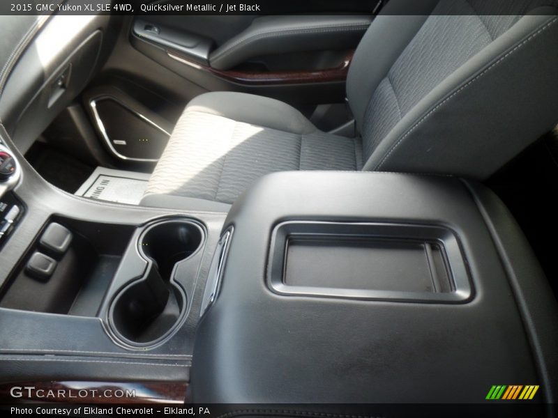 Quicksilver Metallic / Jet Black 2015 GMC Yukon XL SLE 4WD