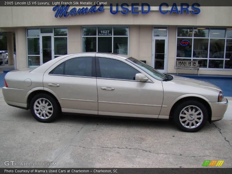 Light French Silk Metallic / Camel 2005 Lincoln LS V6 Luxury
