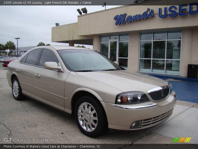 Light French Silk Metallic / Camel 2005 Lincoln LS V6 Luxury
