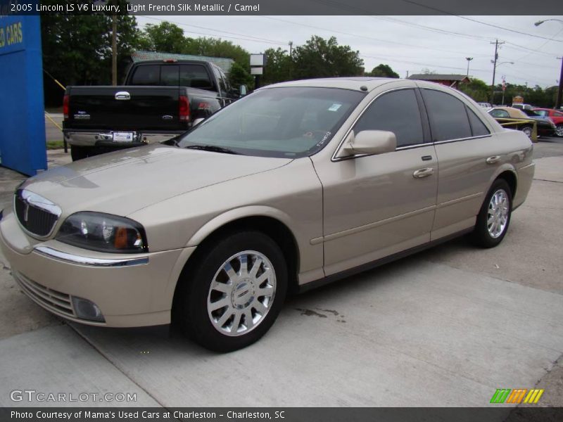 Light French Silk Metallic / Camel 2005 Lincoln LS V6 Luxury