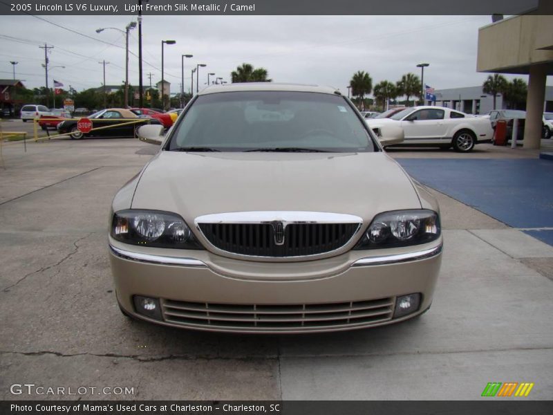Light French Silk Metallic / Camel 2005 Lincoln LS V6 Luxury