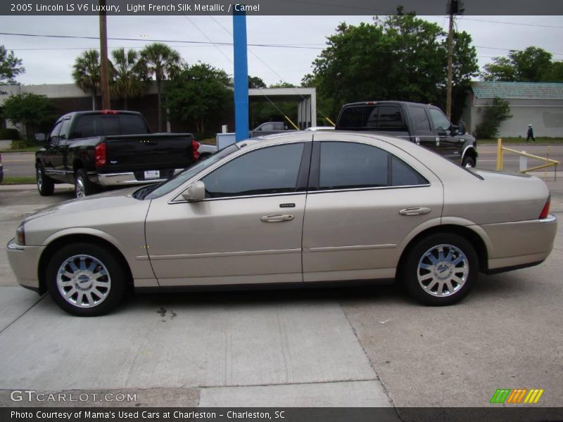 Light French Silk Metallic / Camel 2005 Lincoln LS V6 Luxury