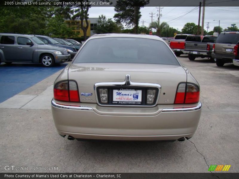 Light French Silk Metallic / Camel 2005 Lincoln LS V6 Luxury