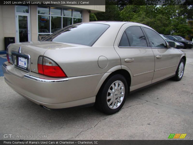 Light French Silk Metallic / Camel 2005 Lincoln LS V6 Luxury
