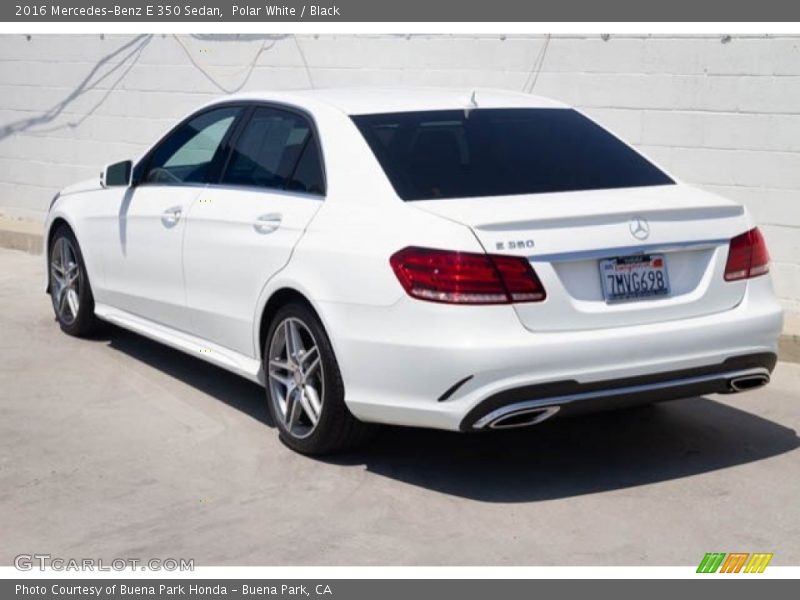 Polar White / Black 2016 Mercedes-Benz E 350 Sedan