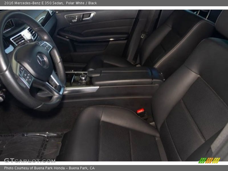 Polar White / Black 2016 Mercedes-Benz E 350 Sedan